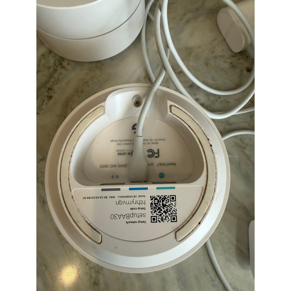 4 Pack Google WiFi Access Point Router Mesh Extenders AC 1304 - Picture 5 of 6